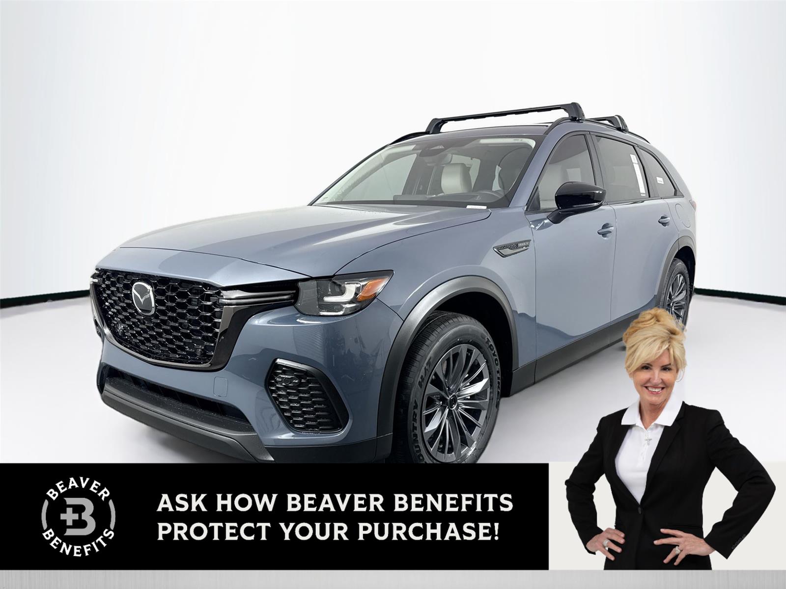 Polymetal Gray Metallic 2026 Mazda CX-70 PHEV SC Plus AWD SUV / Crossover All-Wheel Drive Automatic