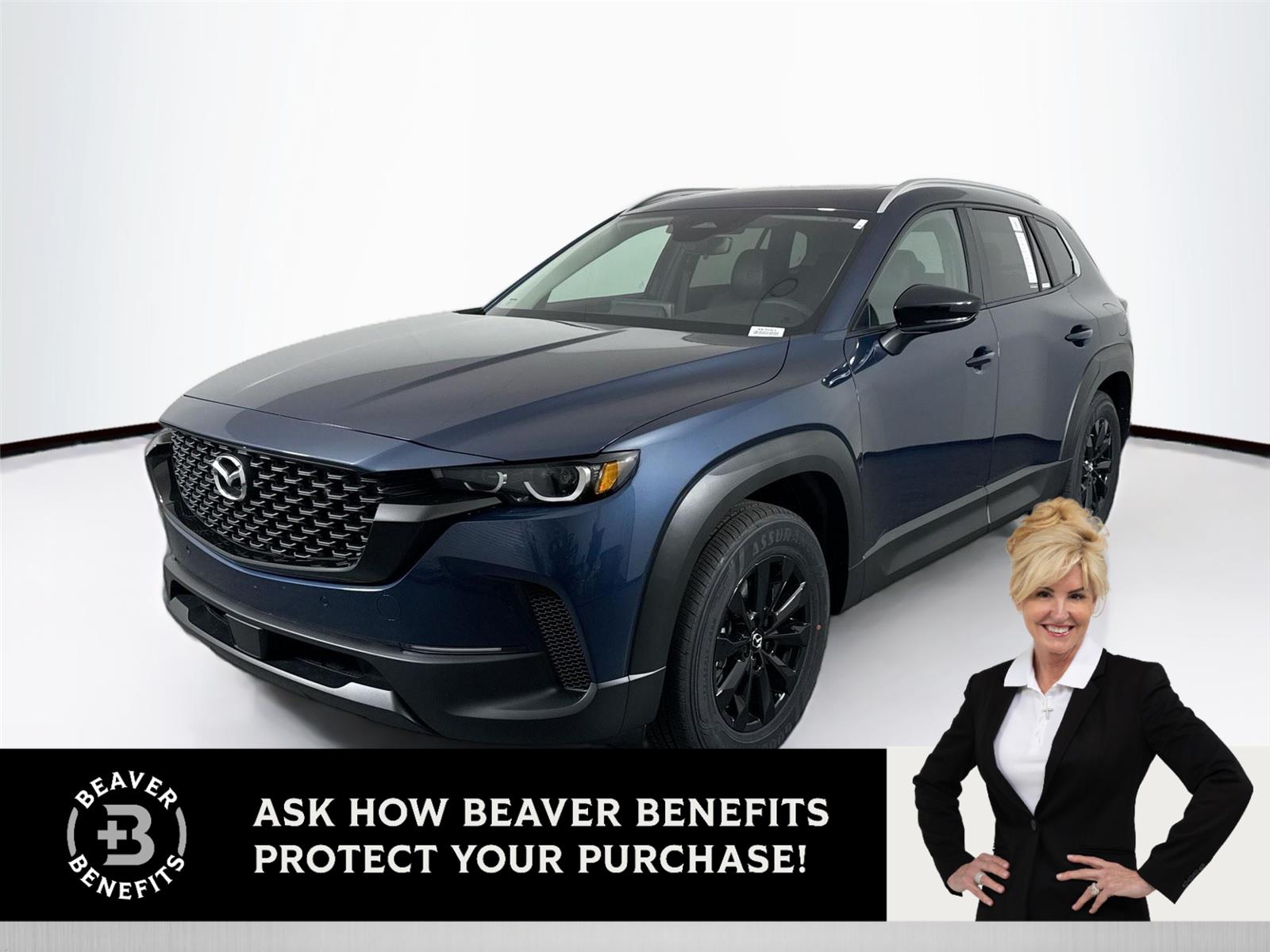 Ingot Blue Metallic 2026 Mazda CX-50 2.5 S Preferred AWD SUV / Crossover All-Wheel Drive Automatic