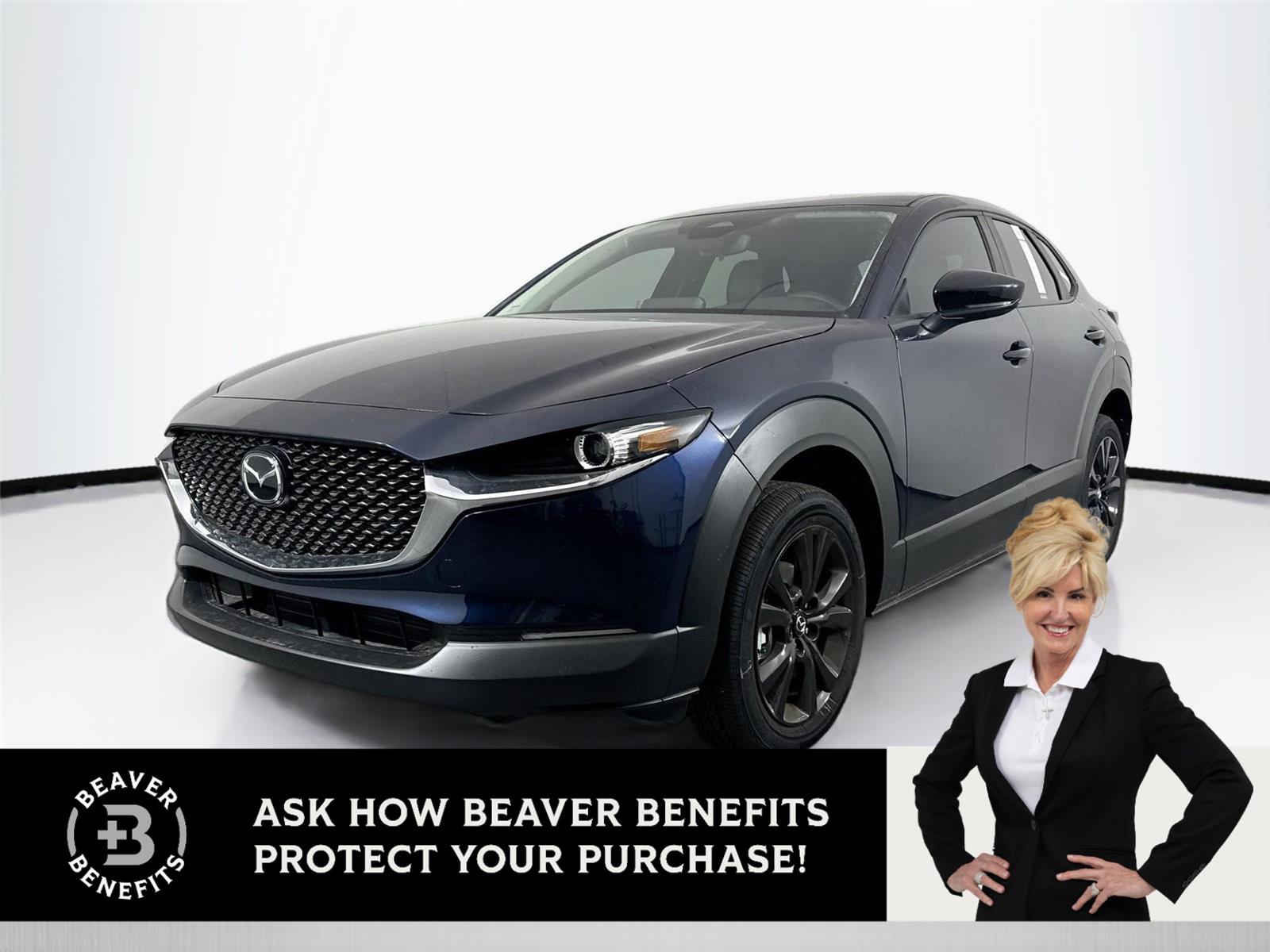 Deep Crystal Blue Mica 2026 Mazda CX-30 2.5 S Select Sport AWD SUV / Crossover All-Wheel Drive Automatic