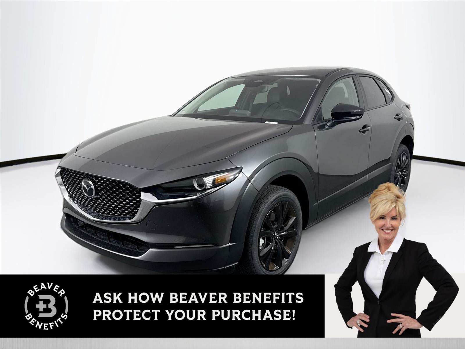 Machine Gray Metallic 2026 Mazda CX-30 2.5 S Select Sport AWD SUV / Crossover All-Wheel Drive Automatic