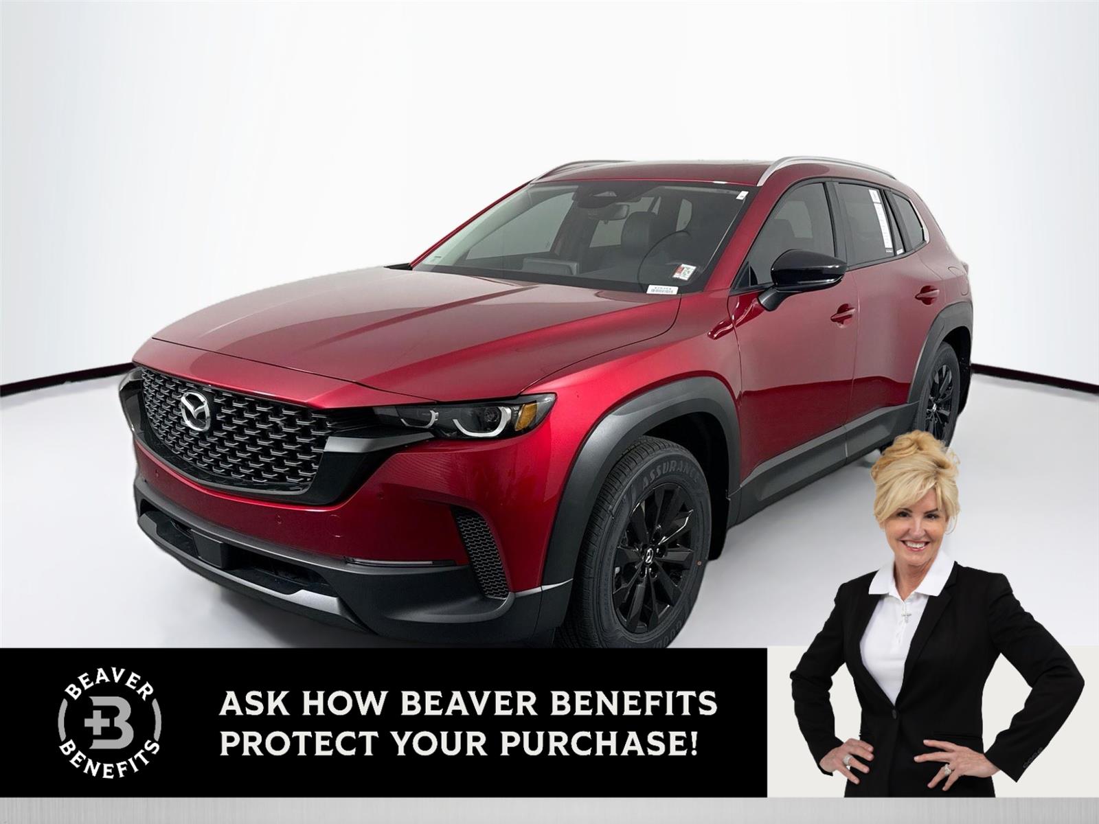 Soul Red Crystal Metallic 2026 Mazda CX-50 2.5 S Preferred AWD SUV / Crossover All-Wheel Drive Automatic