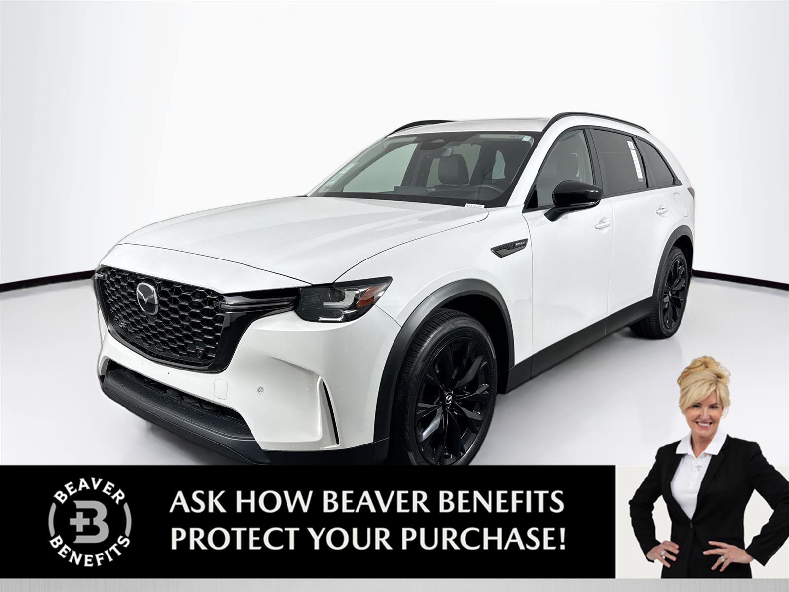 Rhodium White Premium 2025 Mazda CX-90 SUV / Crossover All-Wheel Drive Automatic