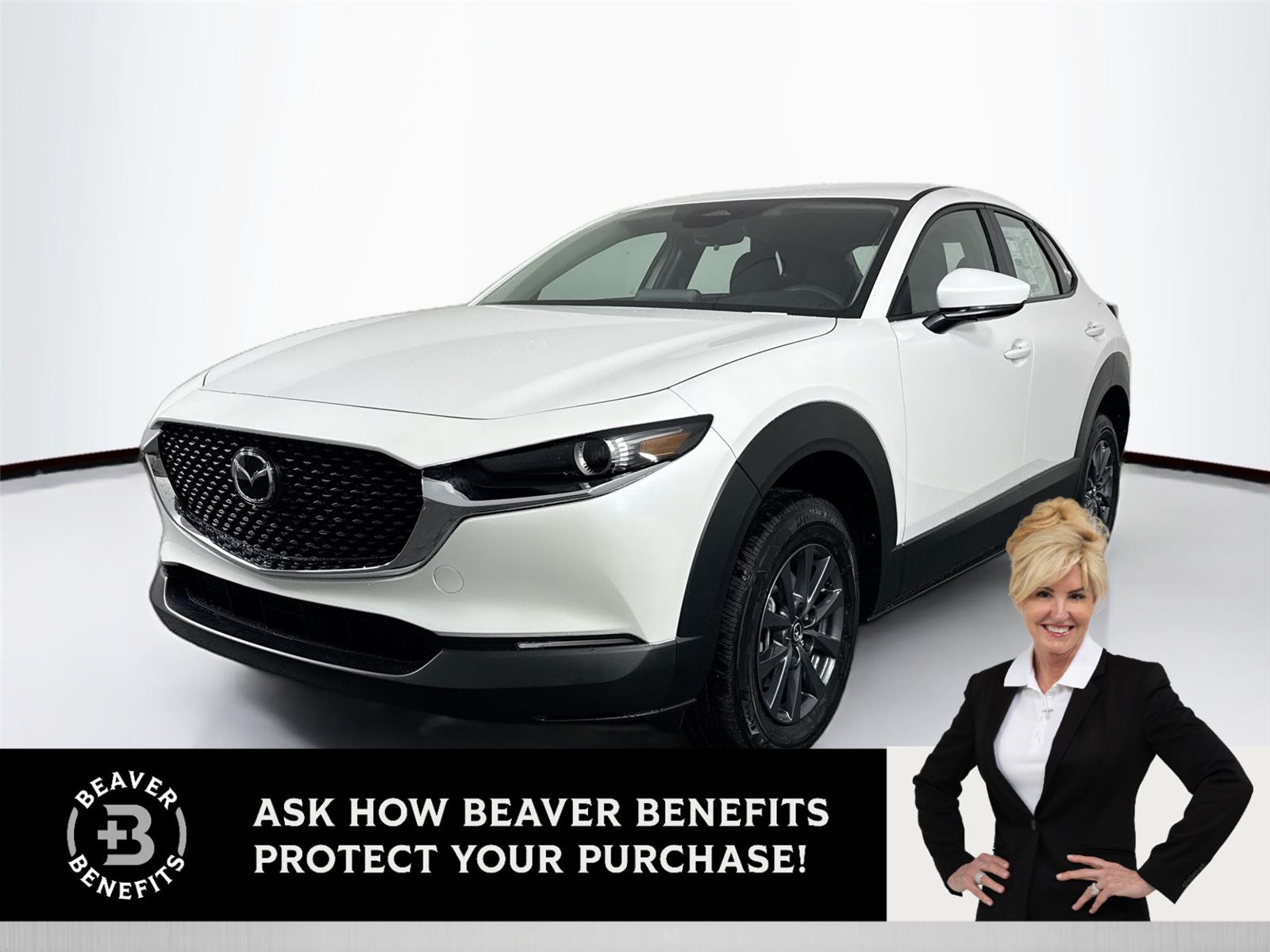 Snowflake White Pearl Mica 2026 Mazda CX-30 2.5 S AWD SUV / Crossover All-Wheel Drive Automatic