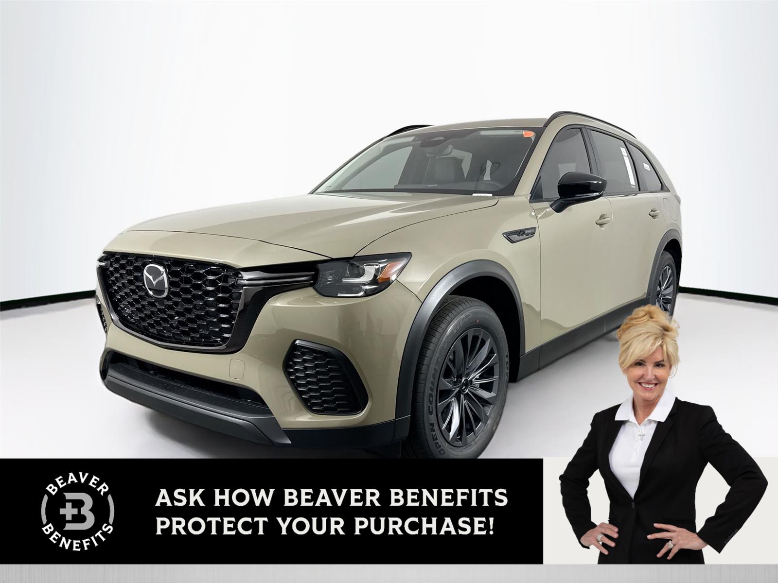 Zircon Sand Metallic 2026 Mazda CX-70 PHEV SC AWD SUV / Crossover All-Wheel Drive Automatic