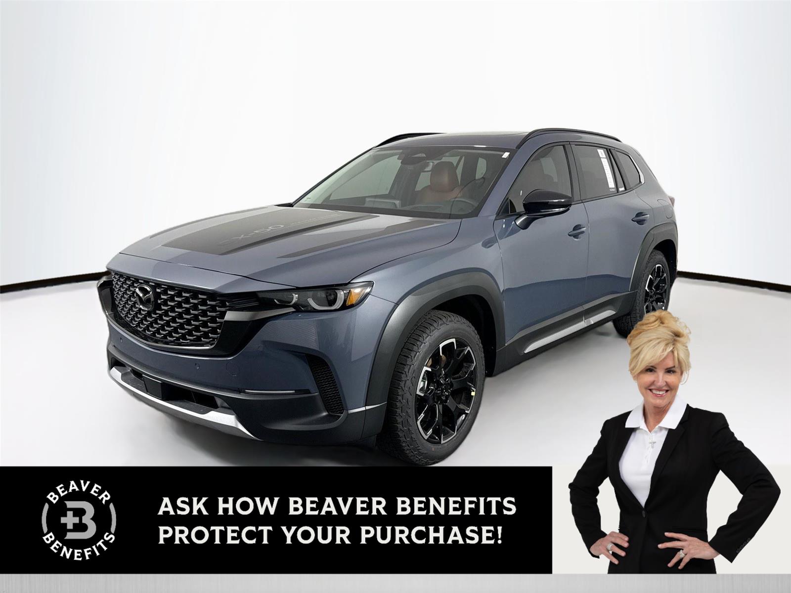 Polymetal Gray Metallic 2026 Mazda CX-50 2.5 Turbo Meridian Edition AWD SUV / Crossover All-Wheel Drive Automatic