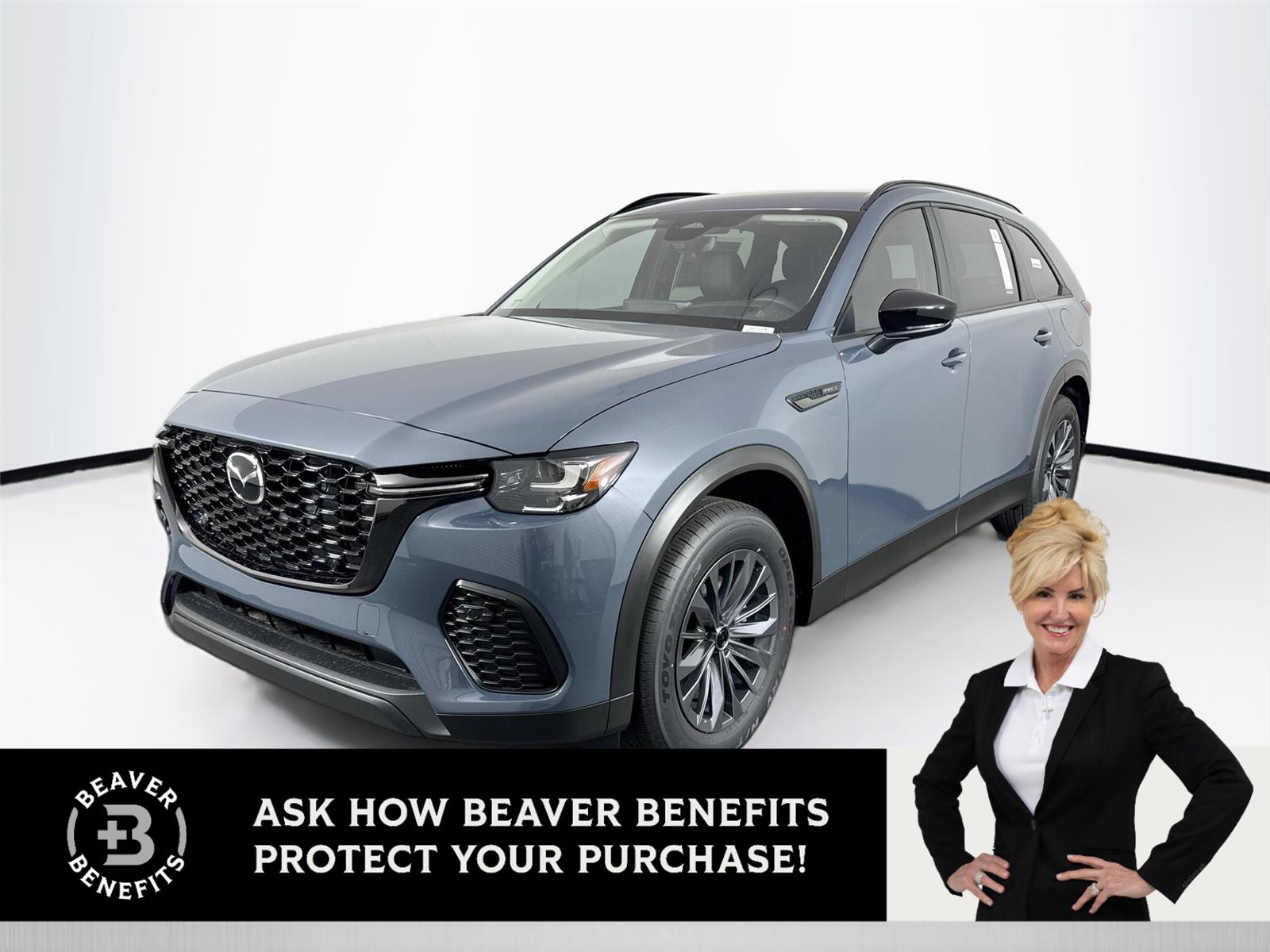 Polymetal Gray Metallic 2026 Mazda CX-70 PHEV SC Plus AWD SUV / Crossover All-Wheel Drive Automatic