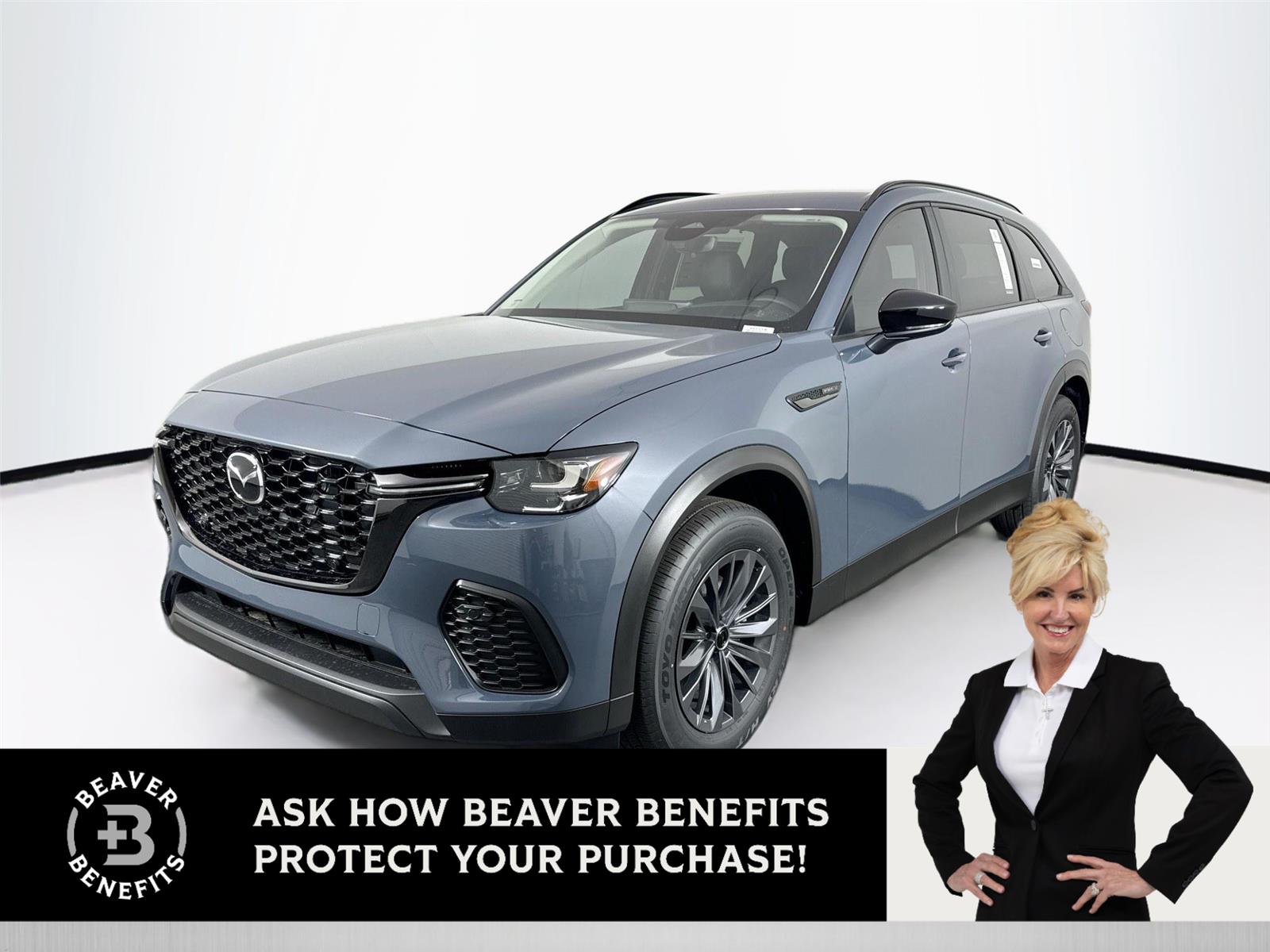 Polymetal Gray Metallic 2026 Mazda CX-70 PHEV SC Plus AWD SUV / Crossover All-Wheel Drive Automatic