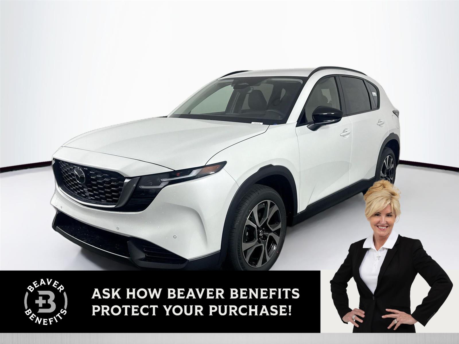 Rhodium White Metallic 2026 Mazda CX-5 2.5 S Preferred AWD SUV / Crossover All-Wheel Drive Automatic