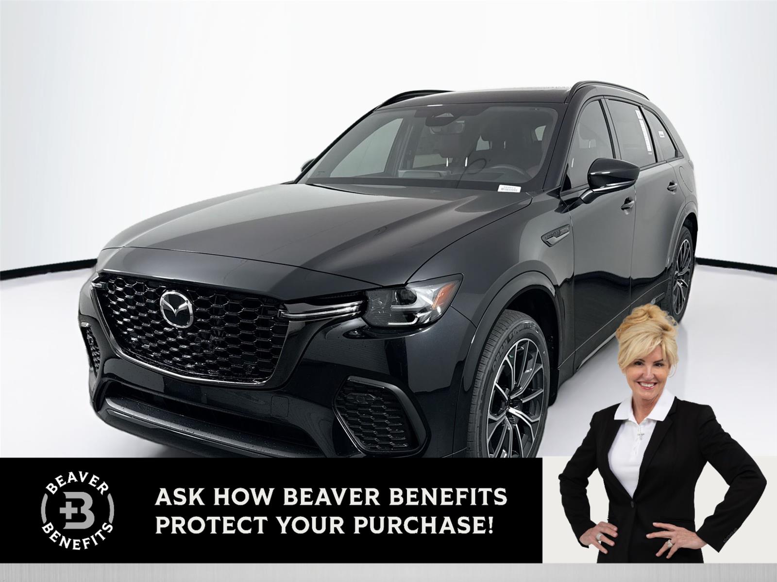 Jet Black Mica 2026 Mazda CX-70 3.3 Turbo S Premium AWD SUV / Crossover All-Wheel Drive Automatic