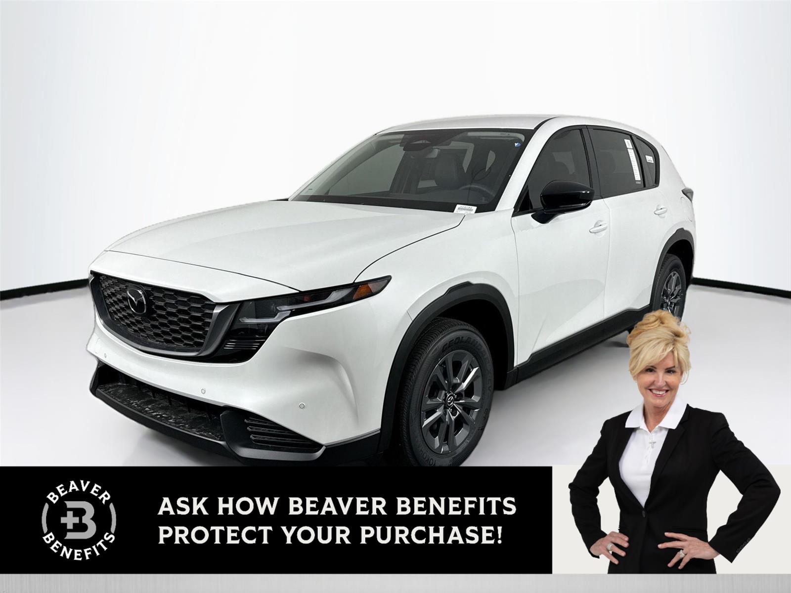 Rhodium White Metallic 2026 Mazda CX-5 2.5 S Select AWD SUV / Crossover All-Wheel Drive Automatic