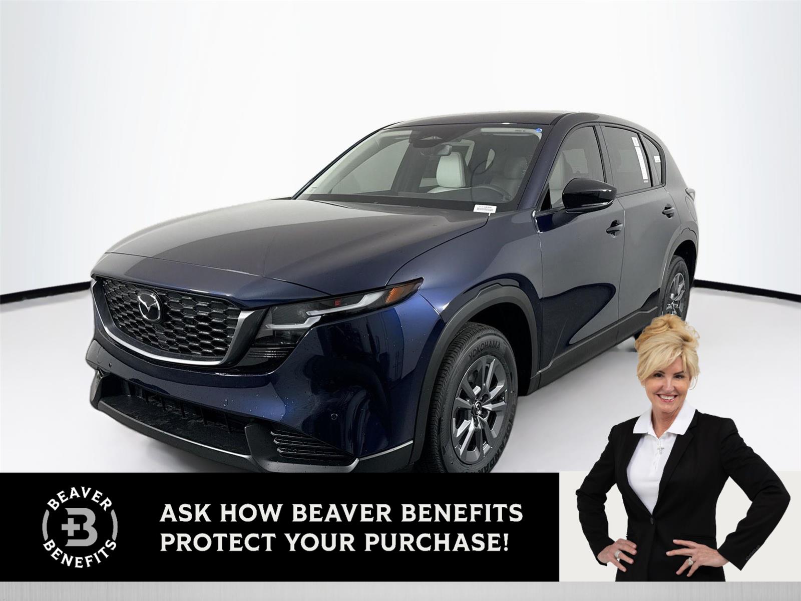 Navy Blue Mica 2026 Mazda CX-5 2.5 S Select AWD SUV / Crossover All-Wheel Drive Automatic