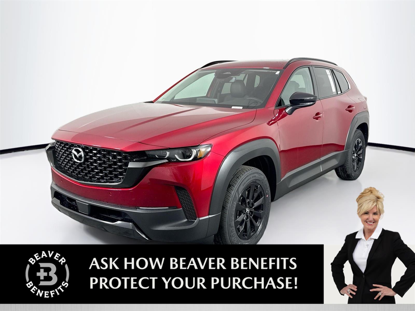 Soul Red Crystal Metallic 2026 Mazda CX-50 Hybrid Premium AWD SUV / Crossover All-Wheel Drive Continuously Variable Transmission
