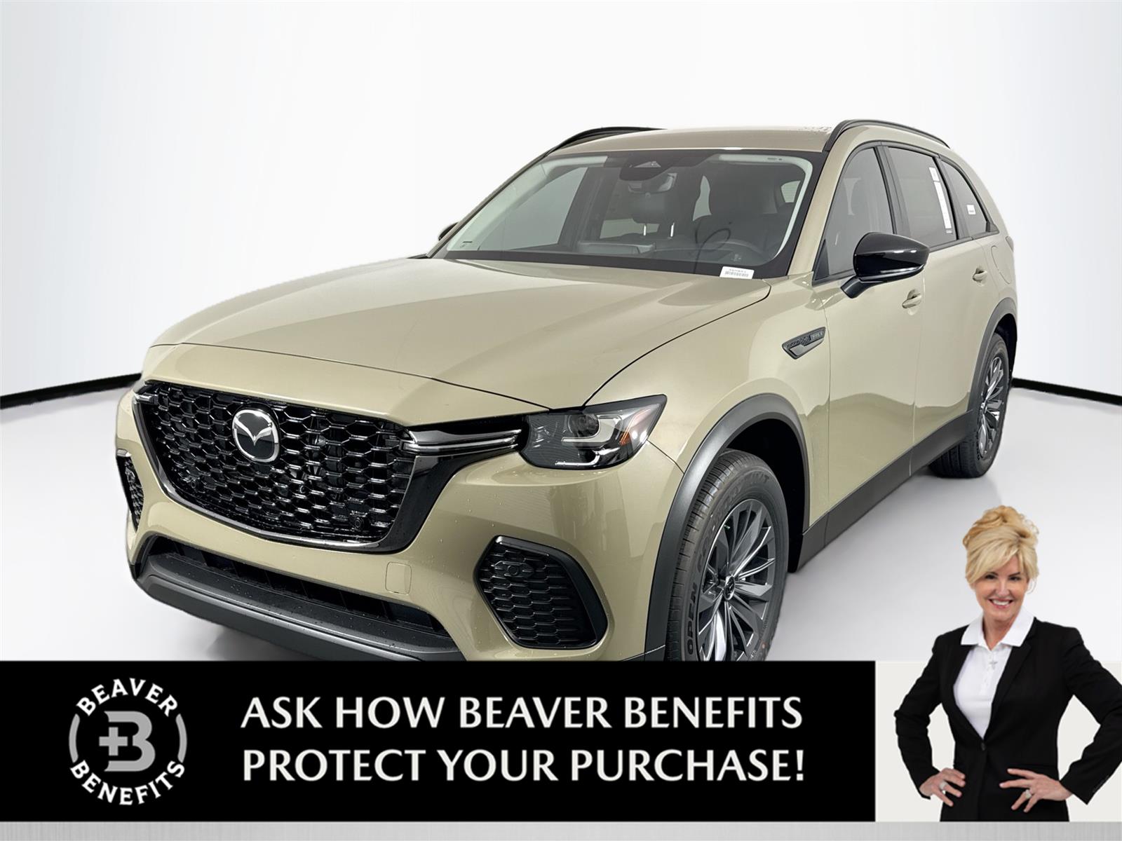 Zircon Sand Metallic 2026 Mazda CX-70 PHEV SC Plus AWD SUV / Crossover All-Wheel Drive Automatic