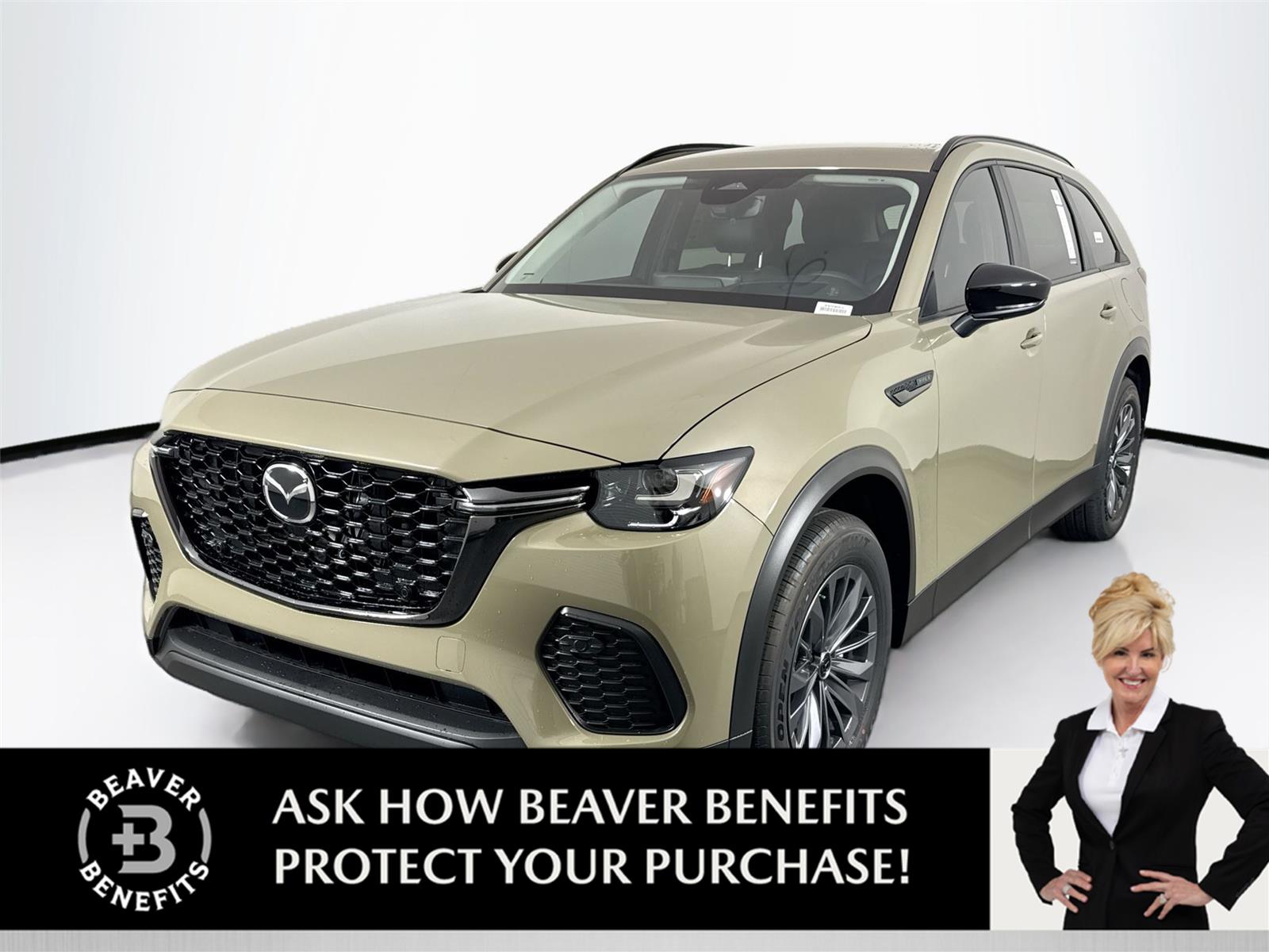 Zircon Sand Metallic 2026 Mazda CX-70 PHEV SC Plus AWD SUV / Crossover All-Wheel Drive Automatic