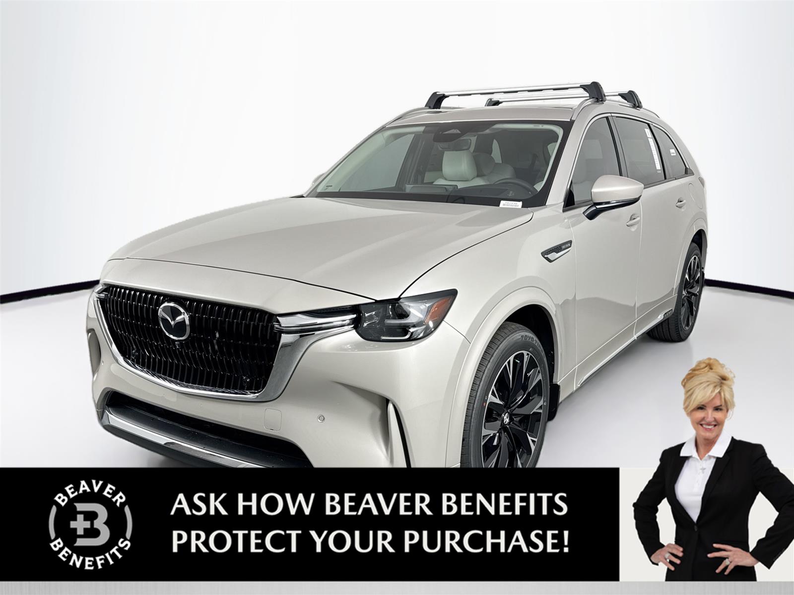 Gray (Platinum Quartz) 2026 Mazda CX-90 3.3 Turbo S Premium Plus AWD SUV / Crossover All-Wheel Drive Automatic