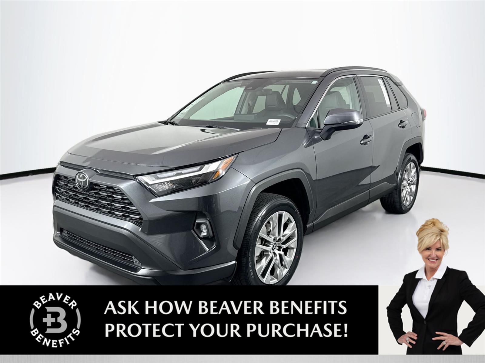 Magnetic Gray Metallic 2024 Toyota RAV4 SUV / Crossover Front-Wheel Drive Automatic