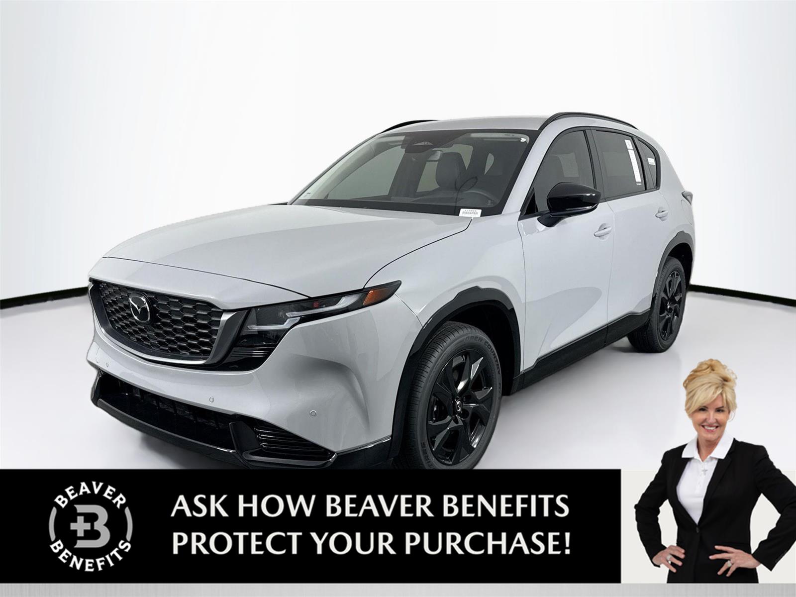 Aero Gray Metallic 2026 Mazda CX-5 2.5 S Premium AWD SUV / Crossover All-Wheel Drive Automatic