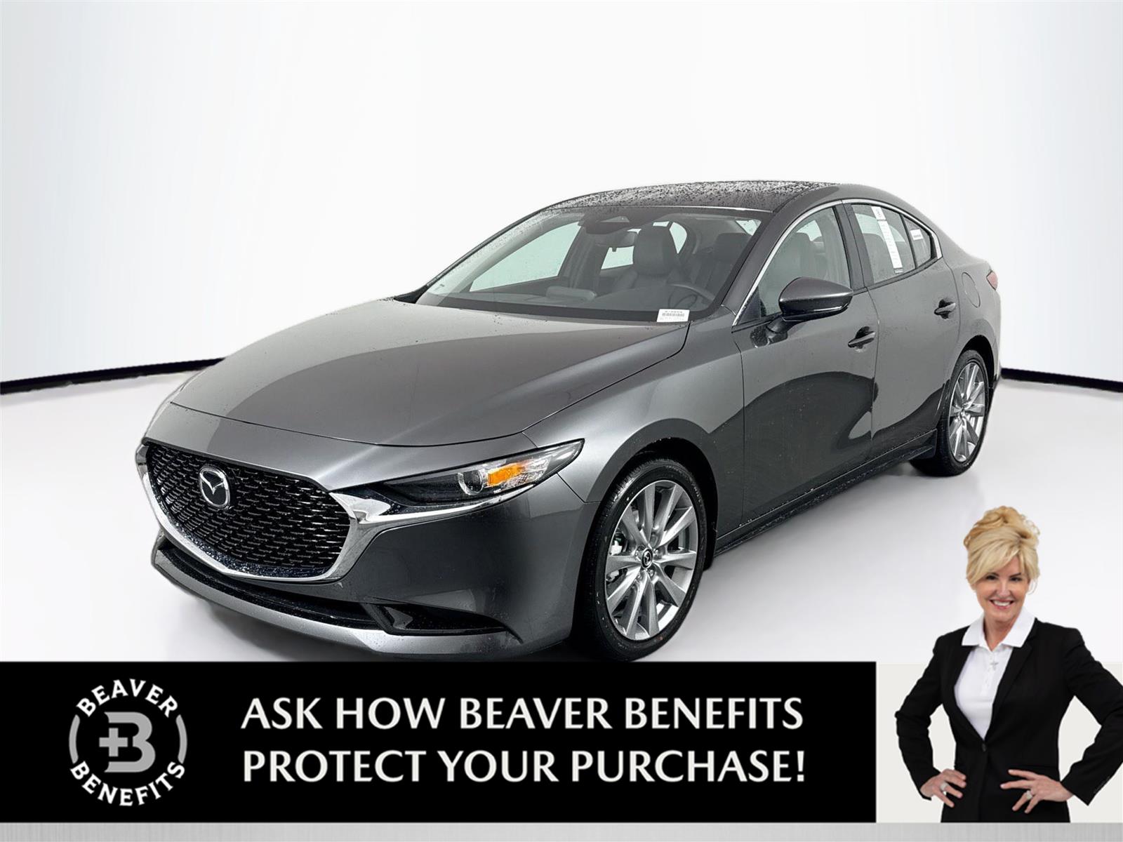 Machine Gray Metallic 2026 Mazda MAZDA3 Sedan Front-Wheel Drive Automatic