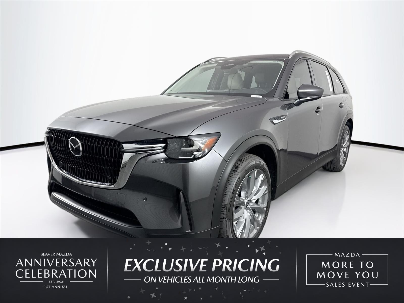 Machine Gray Metallic 2026 Mazda CX-90 SUV / Crossover All-Wheel Drive Automatic