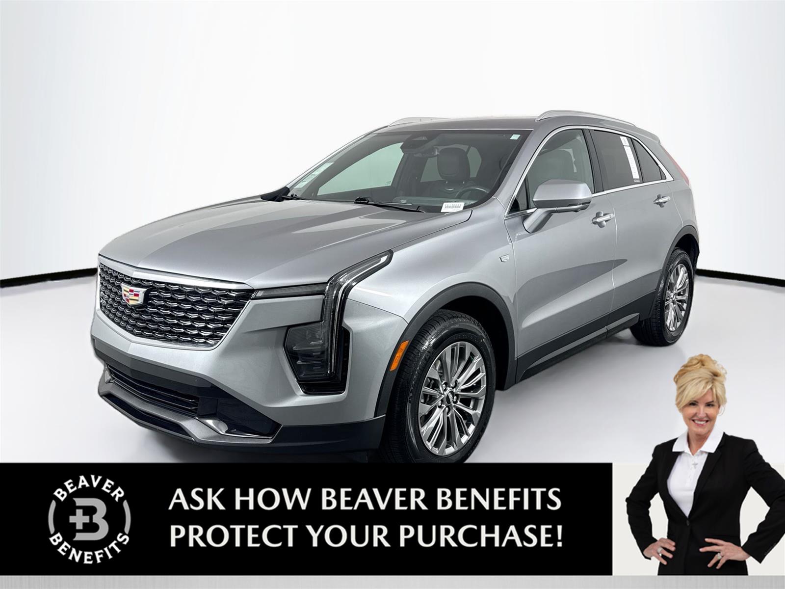 Argent Silver Metallic 2025 Cadillac XT4 SUV / Crossover Front-Wheel Drive 9-Speed Automatic
