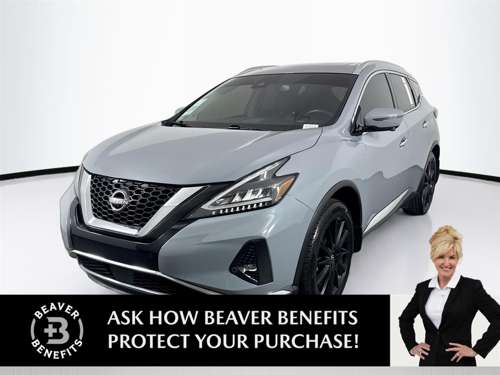 Boulder Gray Pearl 2023 Nissan Murano SUV / Crossover Front-Wheel Drive Continuously Variable Transmission