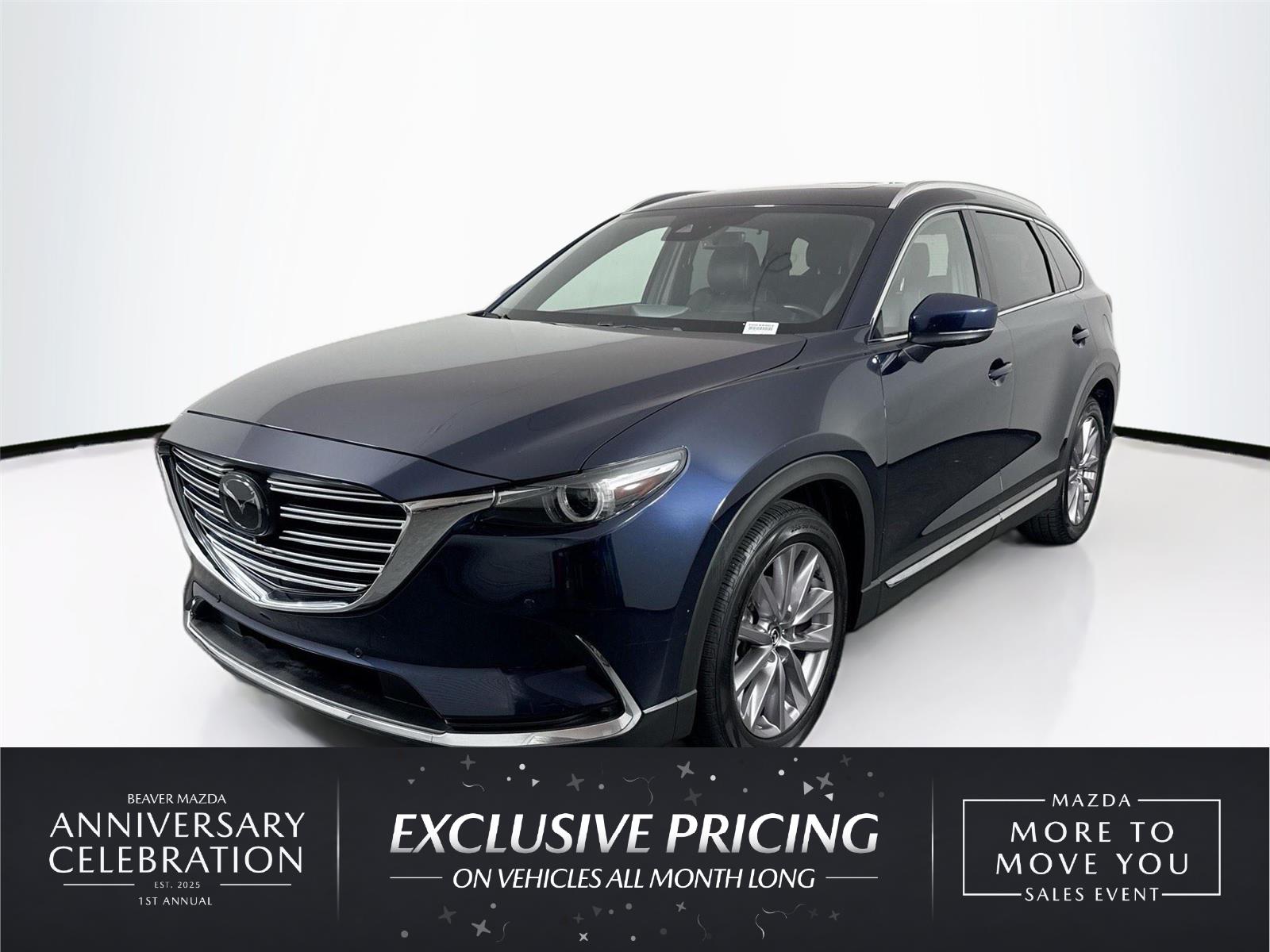 Deep Crystal Blue Mica 2023 Mazda CX-9 SUV / Crossover All-Wheel Drive Automatic