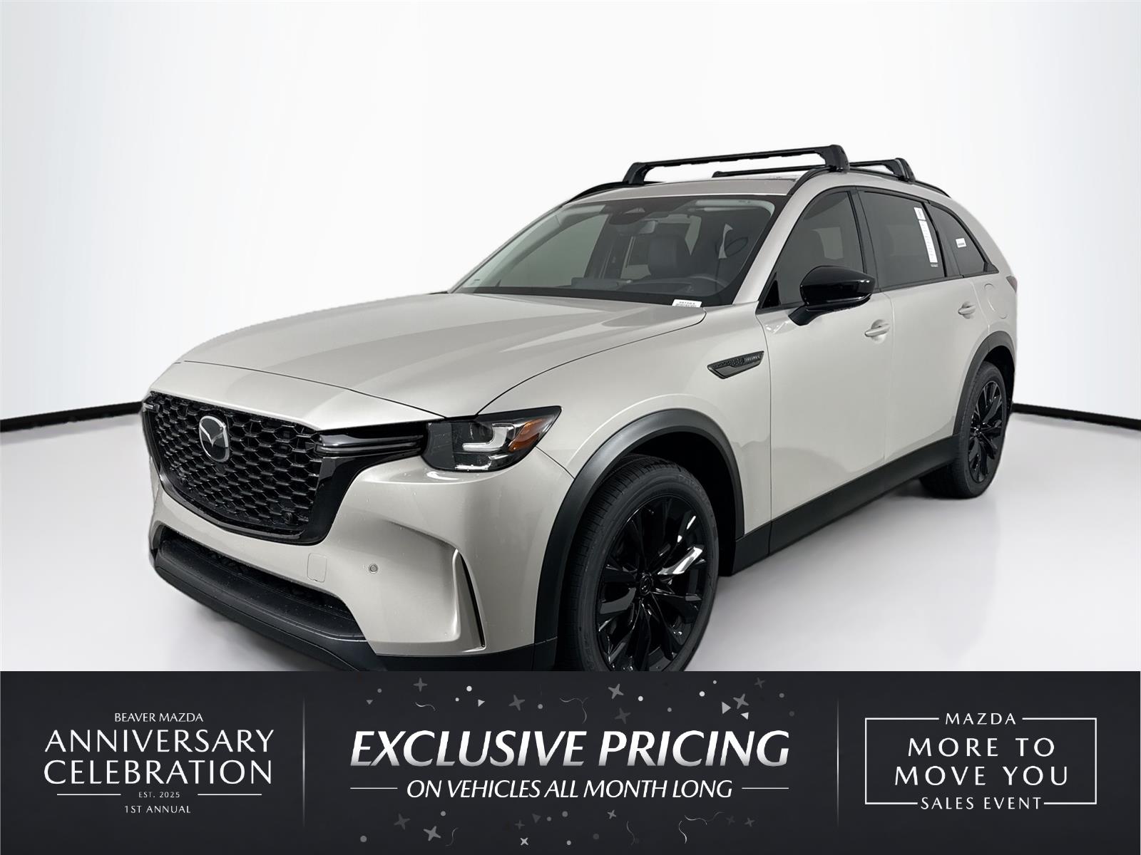 Gray (Platinum Quartz) 2026 Mazda CX-90 SUV / Crossover All-Wheel Drive Automatic