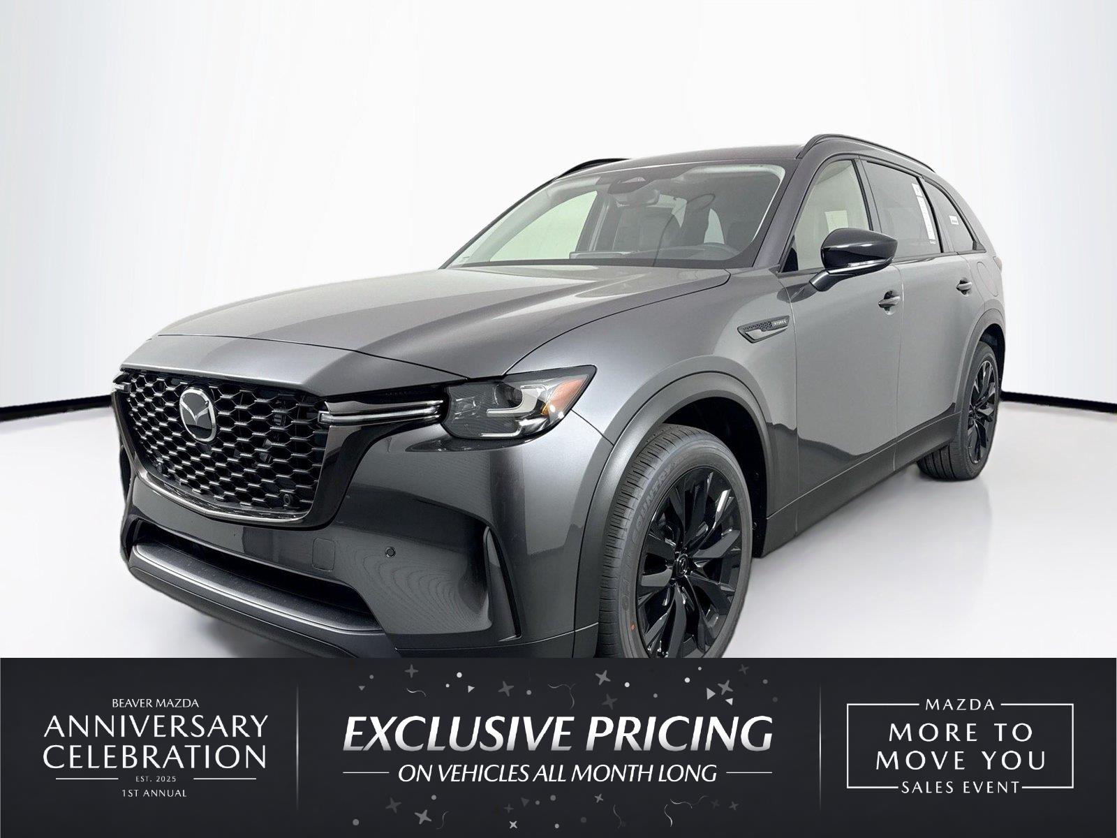 Machine Gray Metallic 2026 Mazda CX-90 SUV / Crossover All-Wheel Drive Automatic
