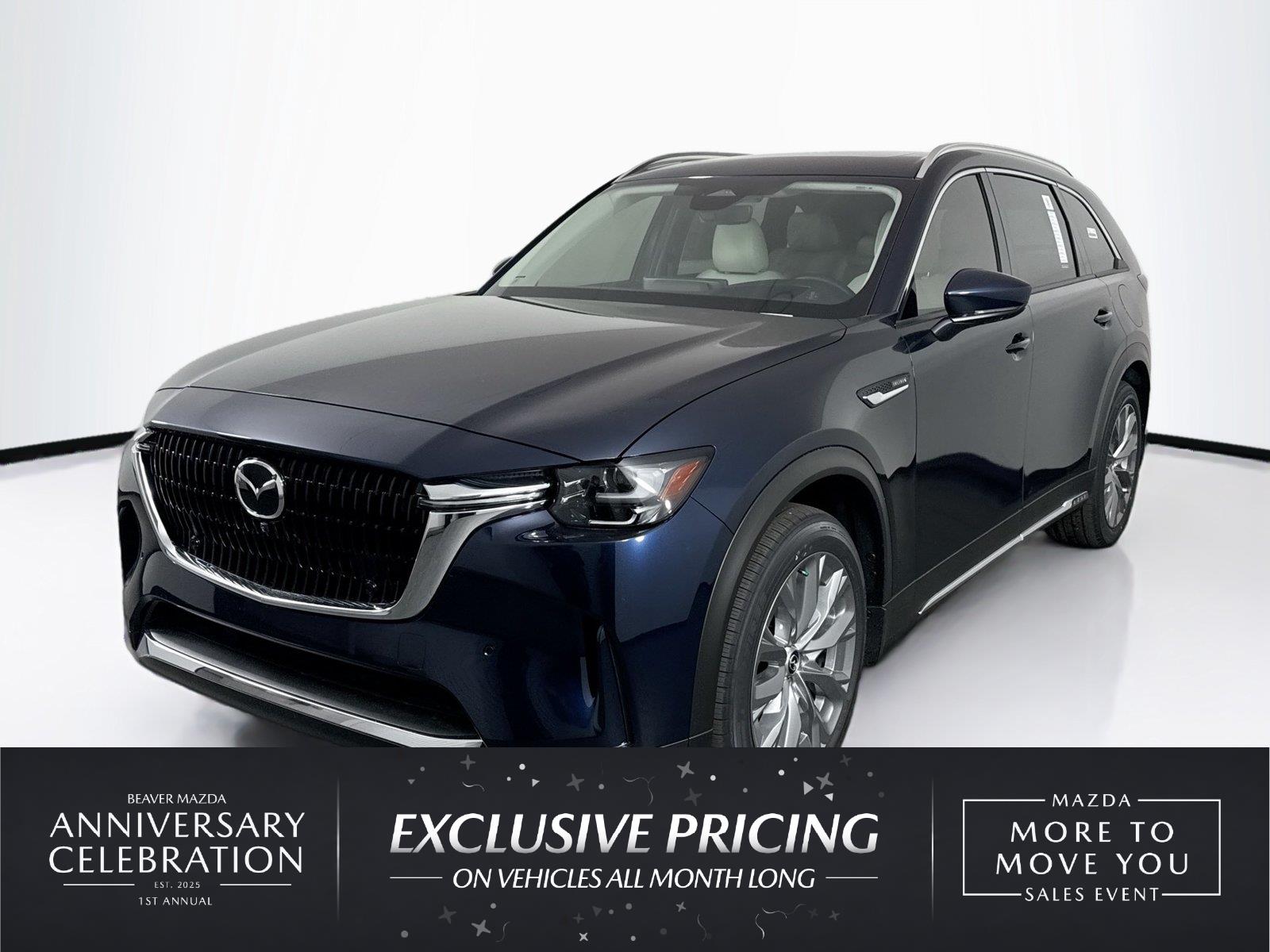 Deep Crystal Blue Mica 2026 Mazda CX-90 SUV / Crossover All-Wheel Drive Automatic