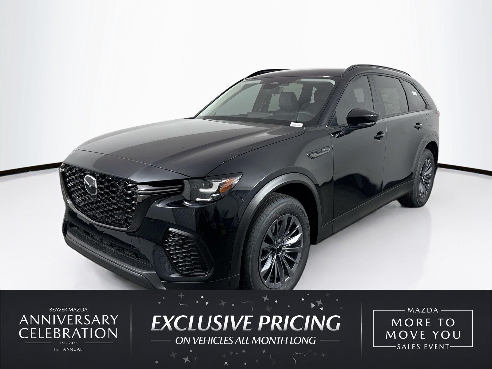 Jet Black Mica 2026 Mazda CX-70 SUV / Crossover All-Wheel Drive Automatic
