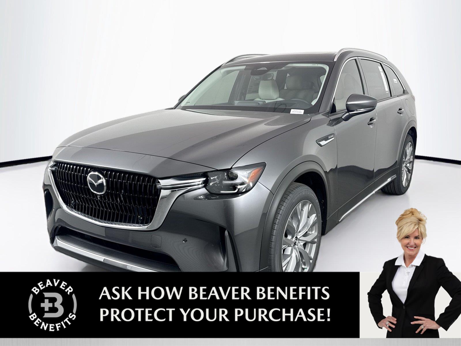 MACHINE GRAY ME 2026 Mazda CX-90 SUV / Crossover All-Wheel Drive Automatic