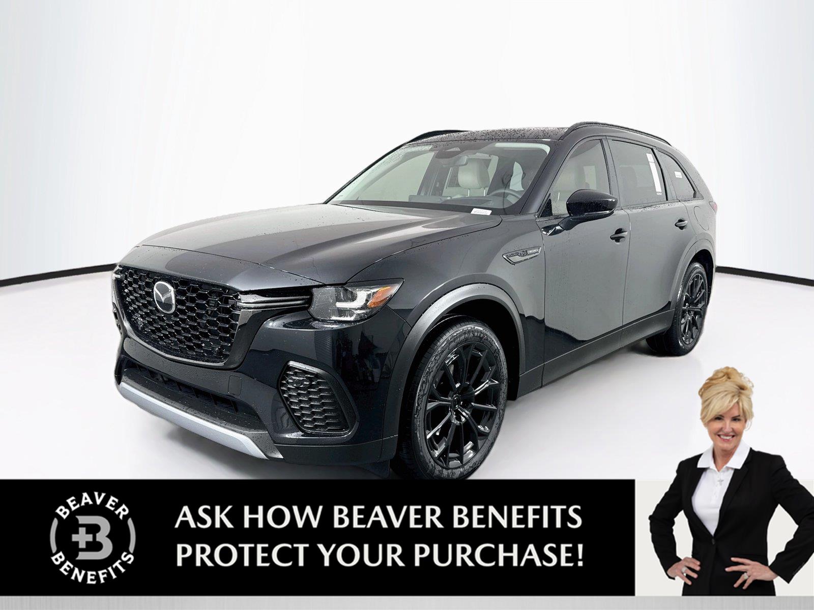 Jet Black Mica 2026 Mazda CX-70 SUV / Crossover All-Wheel Drive Automatic