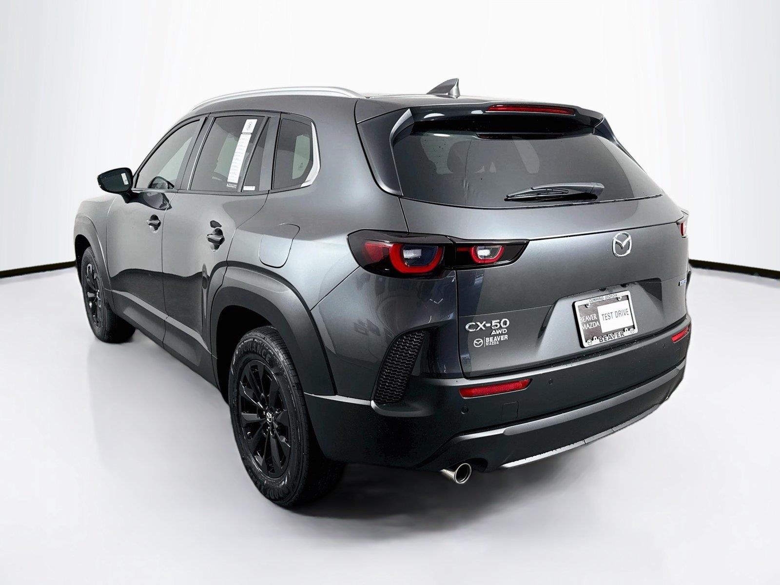New 2026 Machine Gray Metallic Mazda Preferred AWD image 8