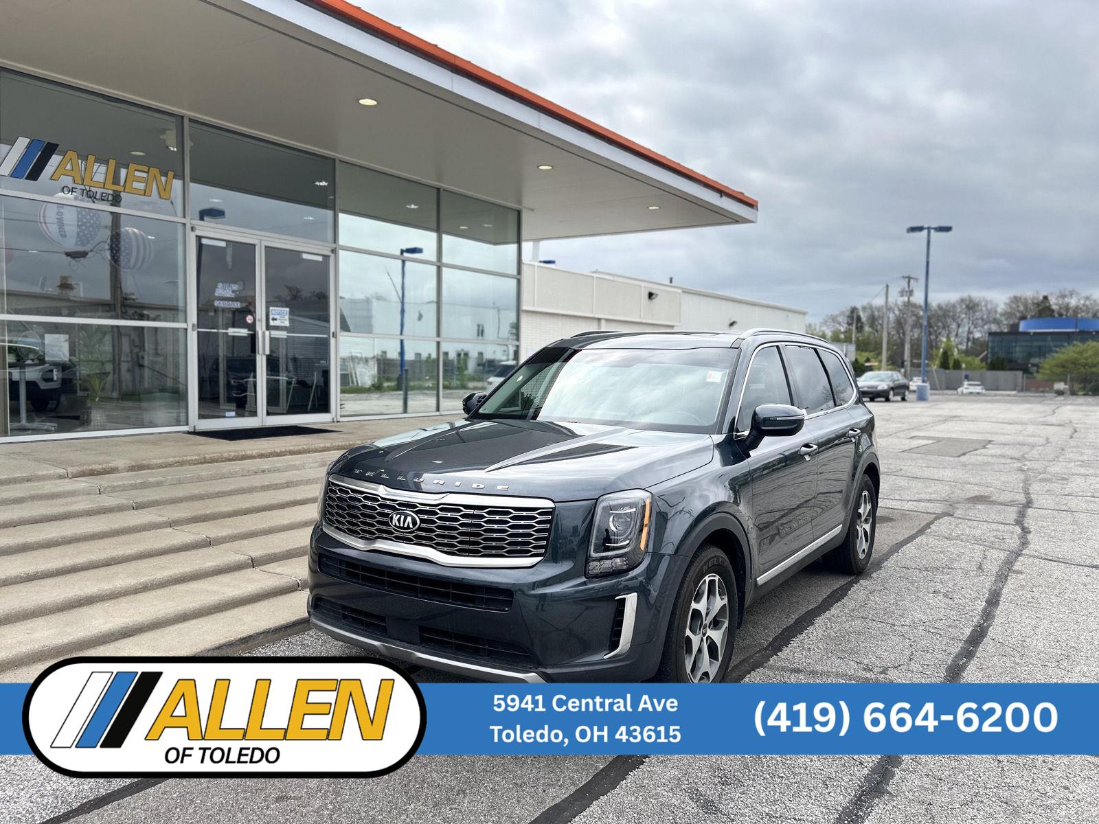 Gray (Gravity Grey) 2020 Kia Telluride EX AWD SUV / Crossover All-Wheel Drive Automatic