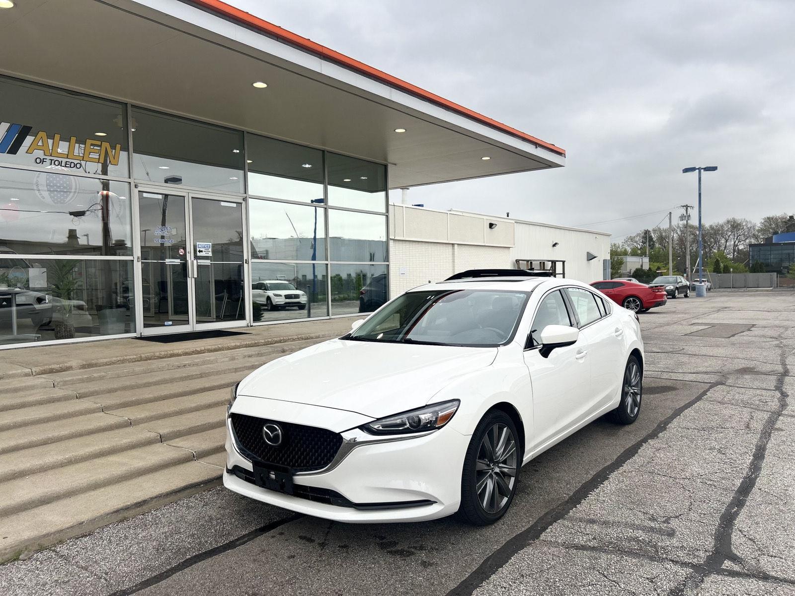 Snowflake White Pearl Mica 2020 Mazda MAZDA6 Grand Touring FWD Sedan Front-Wheel Drive Automatic