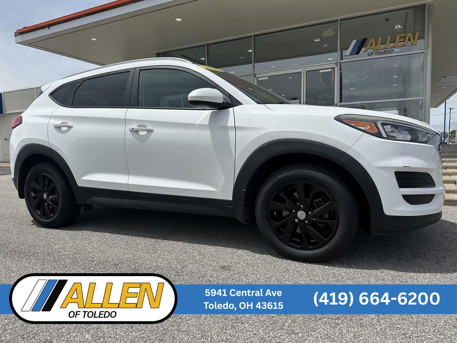 Winter White 2020 Hyundai Tucson Value FWD SUV / Crossover Front-Wheel Drive Automatic