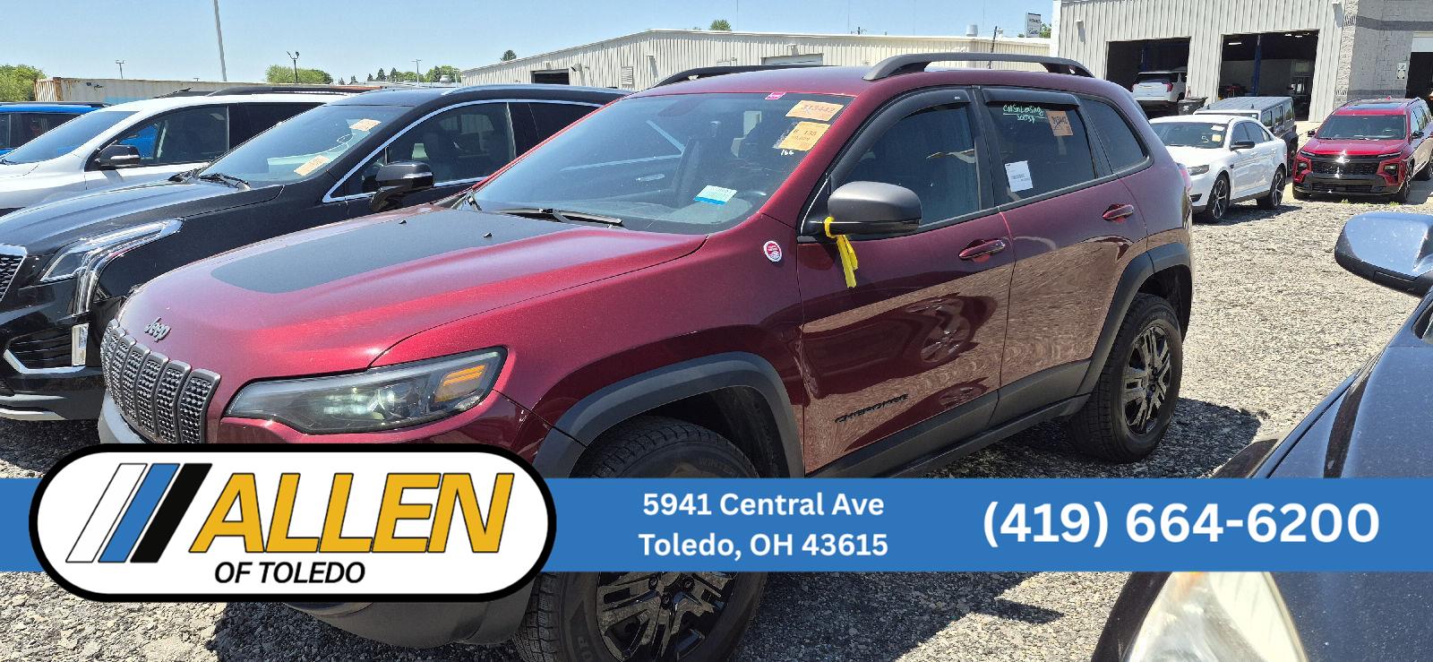 Velvet Red Pearl 2021 Jeep Cherokee Trailhawk 4WD SUV / Crossover Four-Wheel Drive 9-Speed Automatic