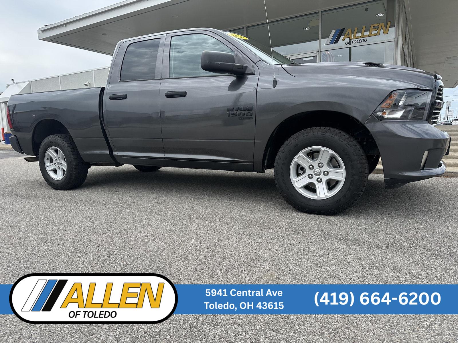 Granite Crystal Metallic 2021 RAM 1500 Pickup Truck Four-Wheel Drive 8-Speed Automatic