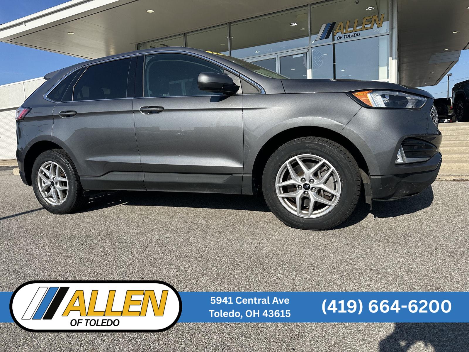 Carbonized Gray Metallic 2024 Ford Edge SUV / Crossover All-Wheel Drive 8-Speed Automatic