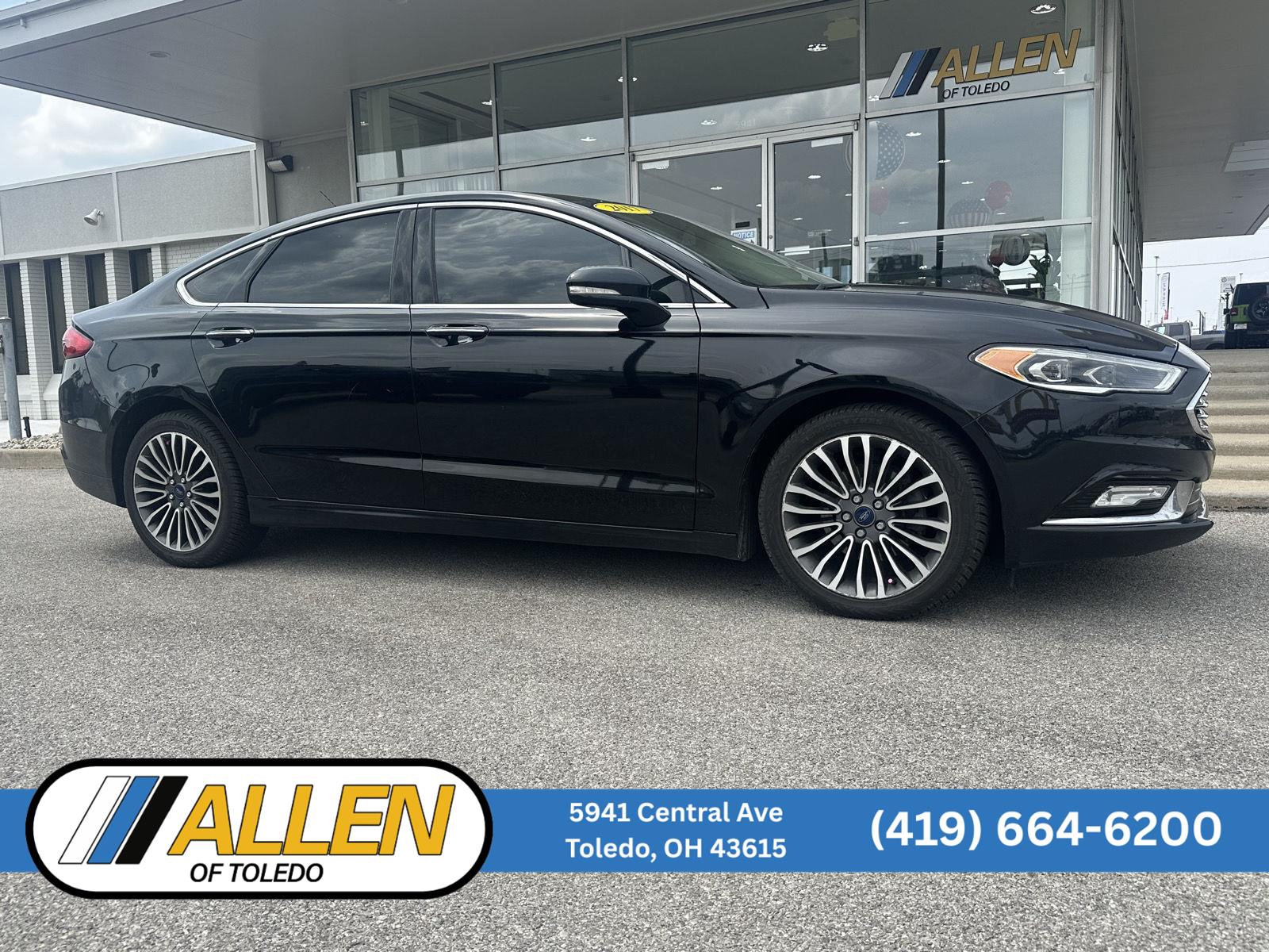  2017 Ford Fusion Sedan All-Wheel Drive 6-Speed Automatic