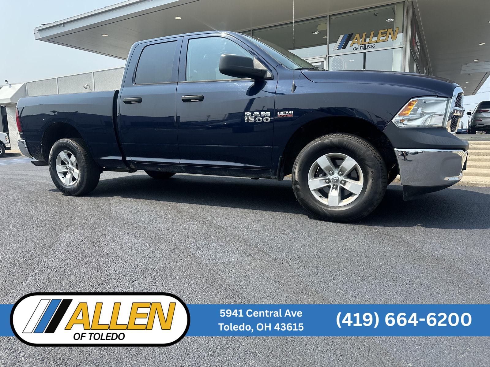 True Blue Pearl 2015 RAM 1500 Pickup Truck  6-Speed Automatic