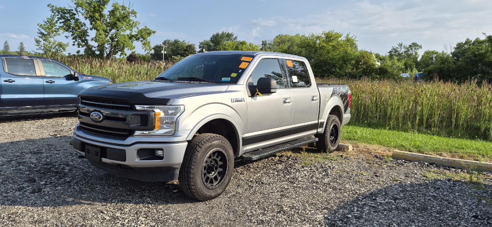 Iconic Silver Metallic 2020 Ford F-150 Pickup Truck Four-Wheel Drive 6-Speed Automatic