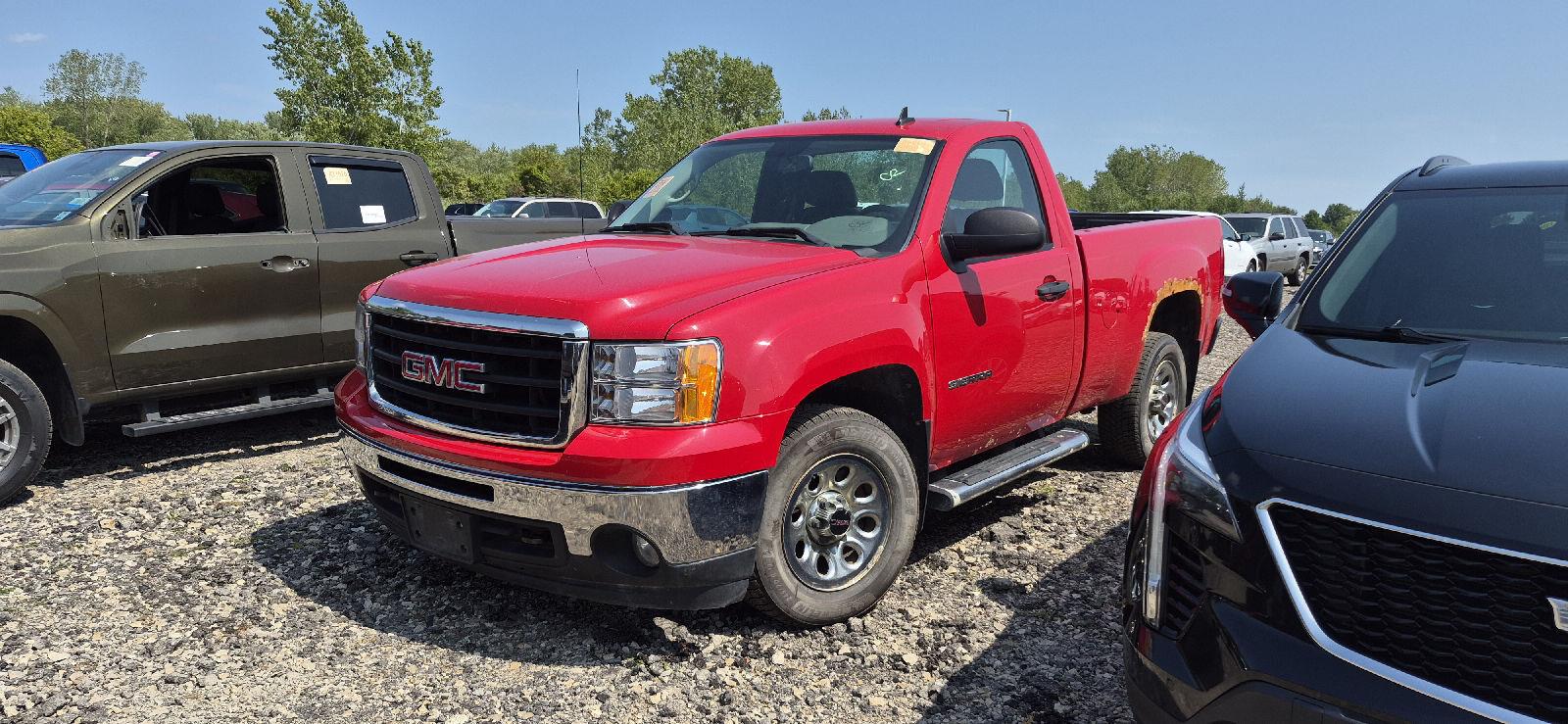 Fire Red 2010 GMC Sierra 1500 Pickup Truck 4X2 4-Speed Automatic