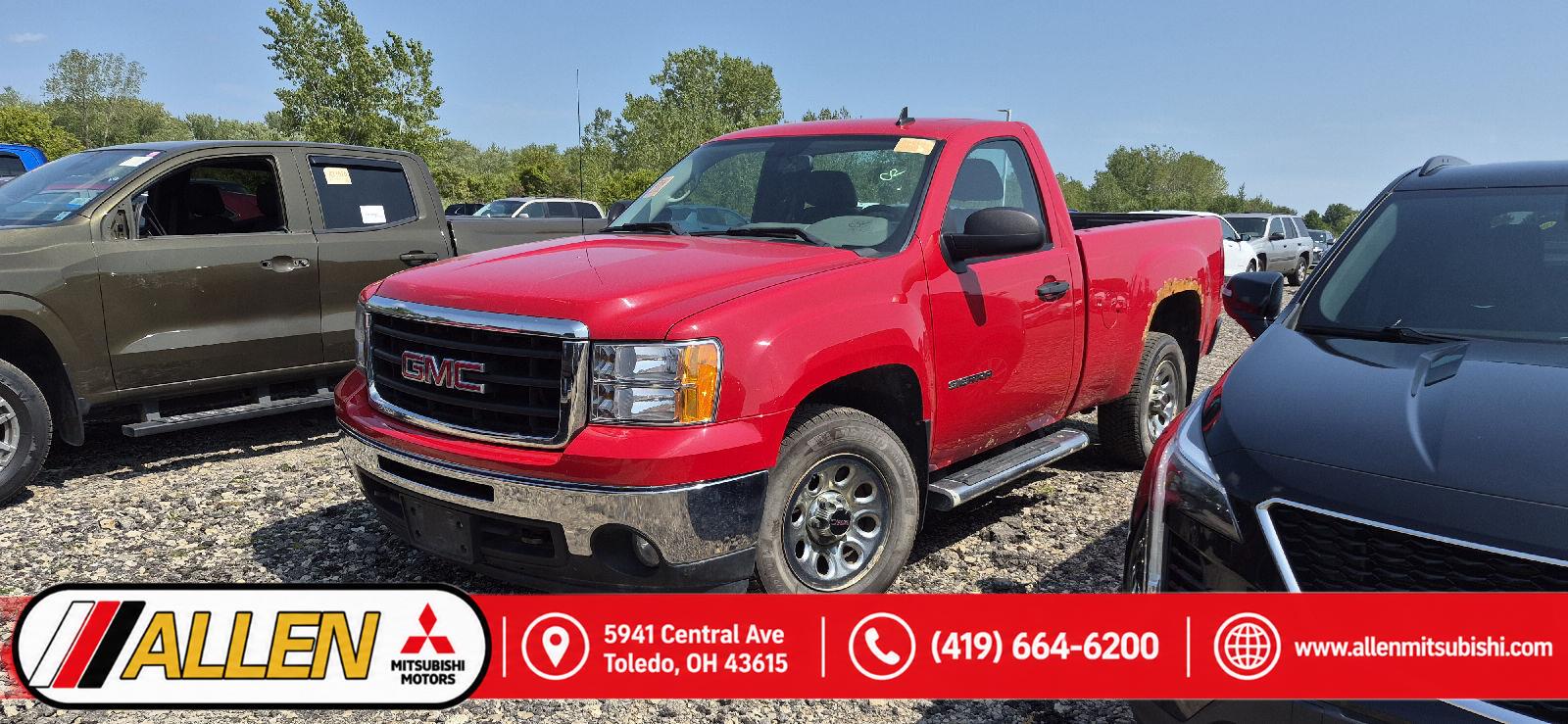 Fire Red 2010 GMC Sierra 1500 Pickup Truck 4X2 4-Speed Automatic