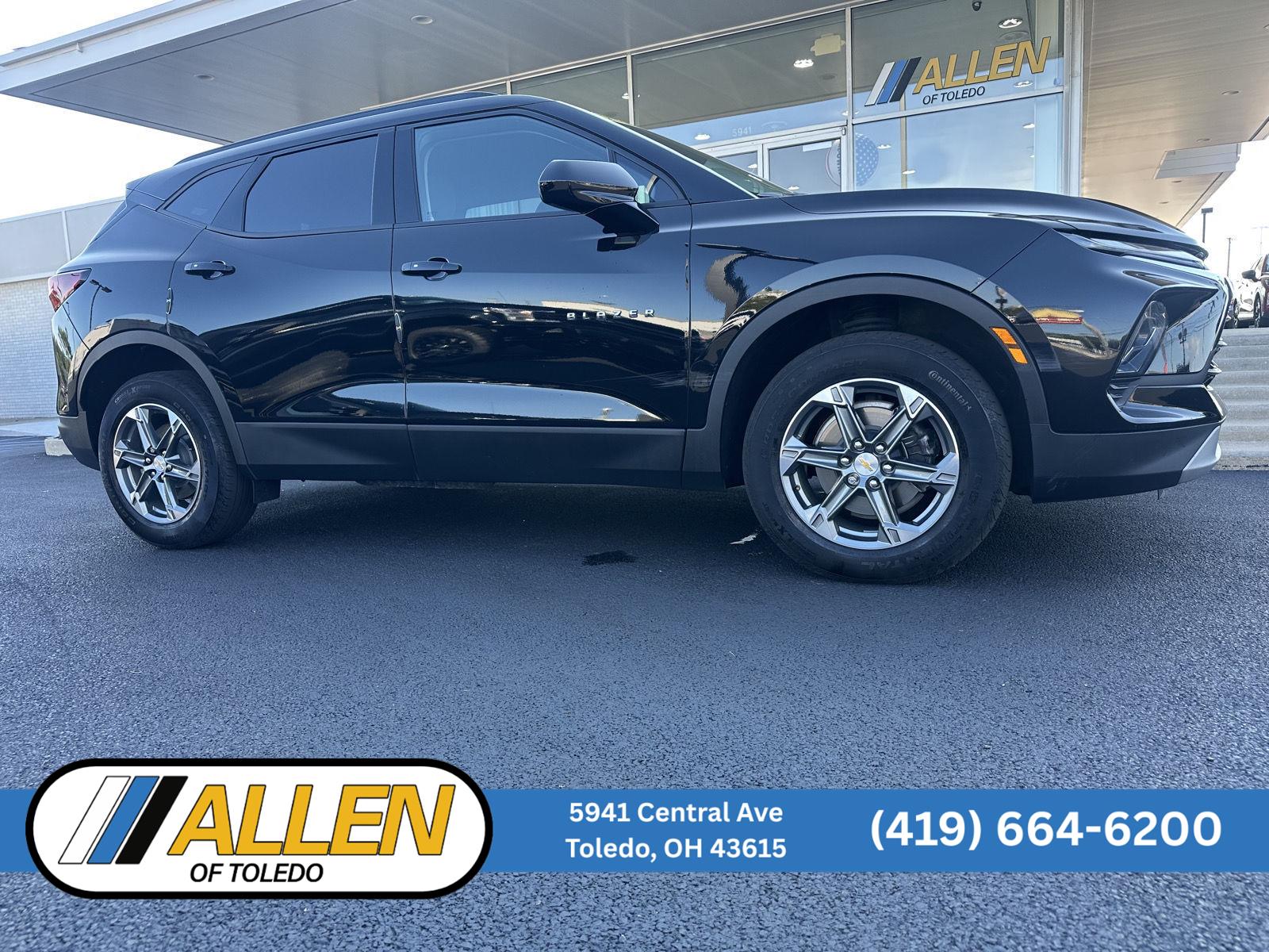 Black 2024 Chevrolet Blazer SUV / Crossover All-Wheel Drive 9-Speed Automatic