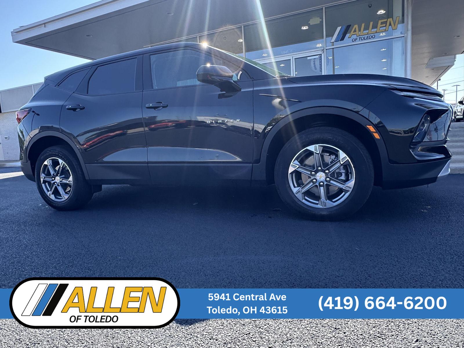 Black 2025 Chevrolet Blazer SUV / Crossover  9-Speed Automatic