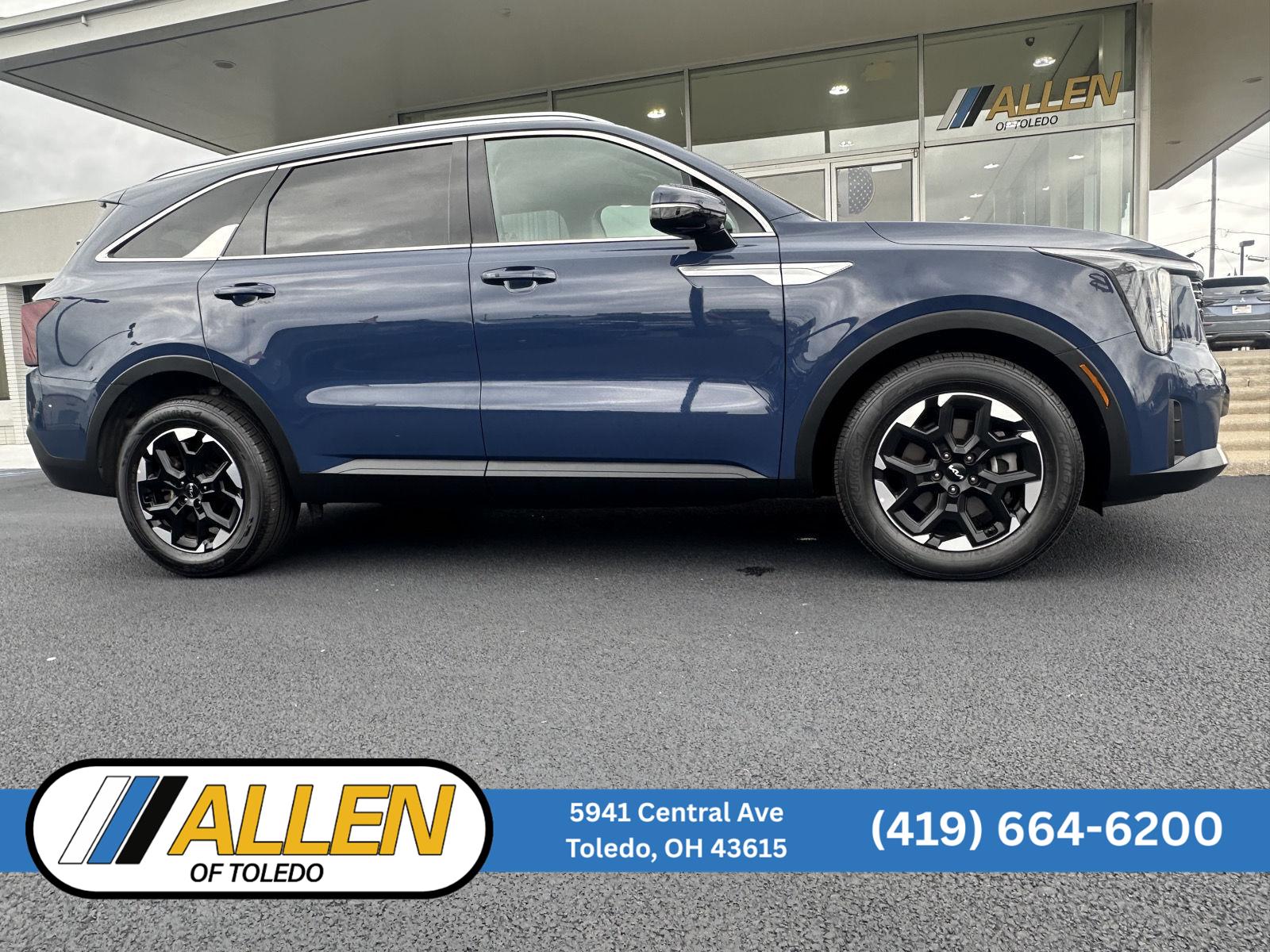 Midnight Lake Blue 2025 Kia Sorento SUV / Crossover Front-Wheel Drive Automatic