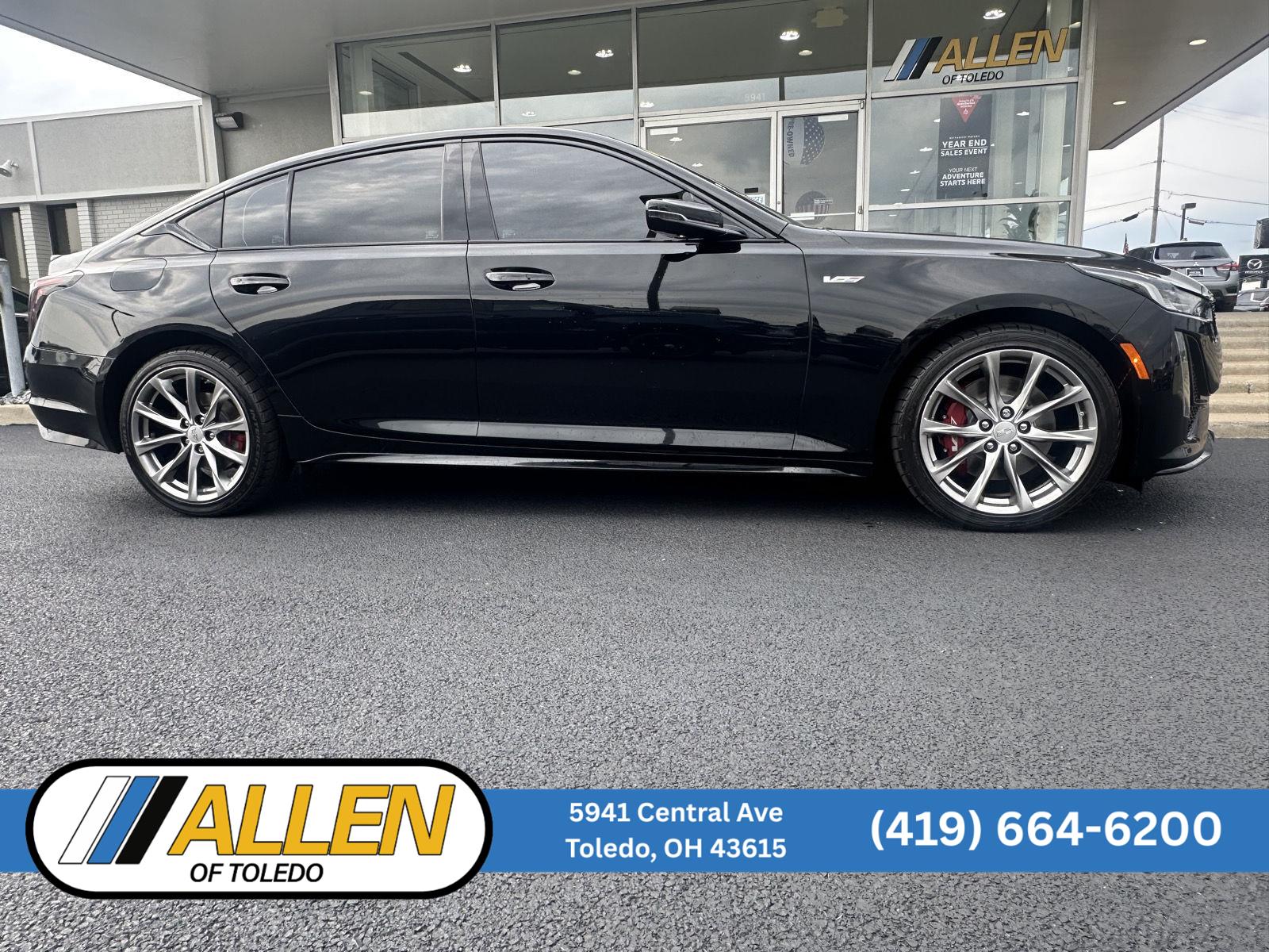 Black Raven 2022 Cadillac CT5 Sedan All-Wheel Drive Automatic