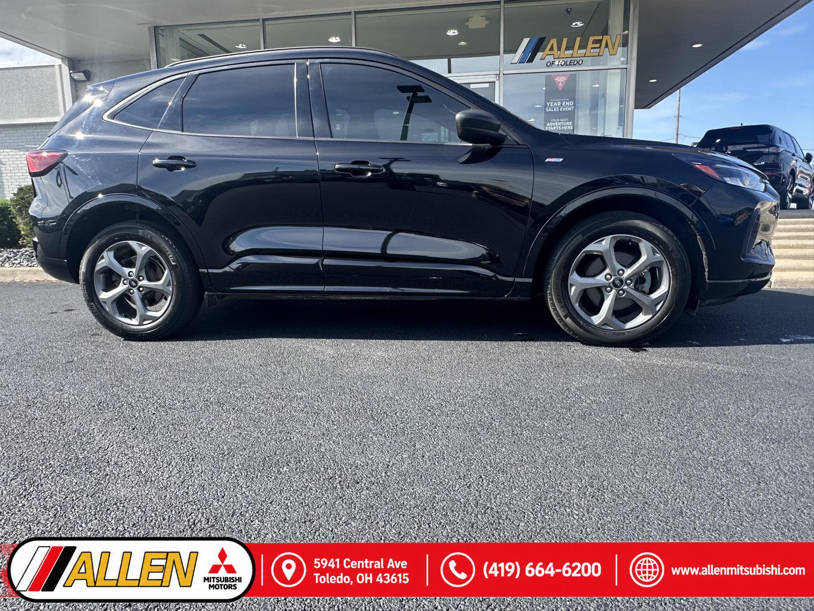 Agate Black 2023 Ford Escape SUV / Crossover All-Wheel Drive 8-Speed Automatic