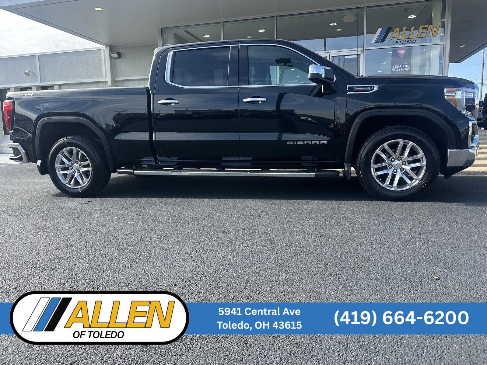 Onyx Black 2019 GMC Sierra 1500 Pickup Truck Four-Wheel Drive 8-Speed Automatic